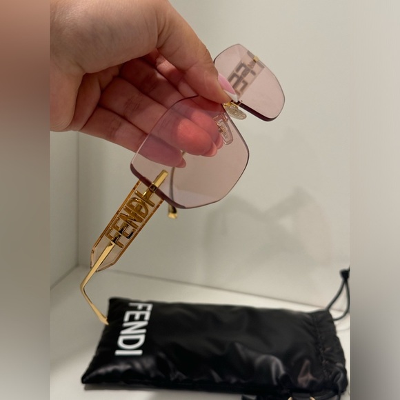 Fendi graphy glasses rose - Picture 9 of 10